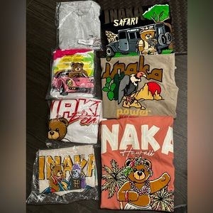 Inaka T-shirts size medium!